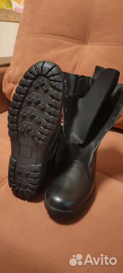 Ботинки кожаные (берцы) размер 43