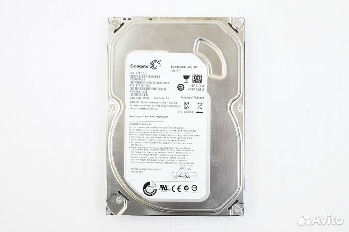 3.5 SATA HDD 320GB Seagate ST3320413AS