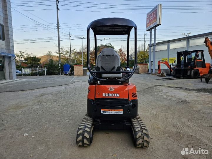 Мини-экскаватор Kubota U17, 2017