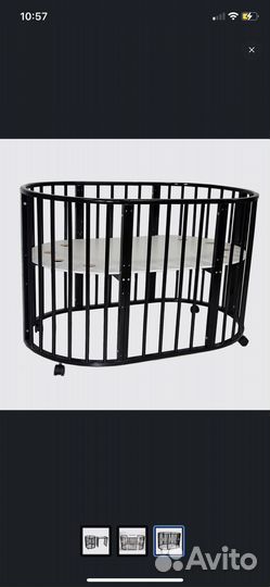 Детская кроватка трансформер