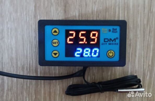 Термостат цифровой для инкубатора или холодильника