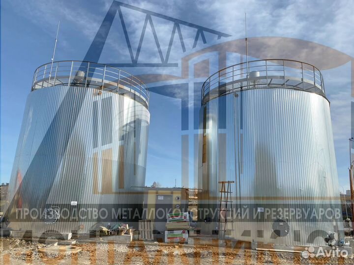 Резервуар Горизонтальный ргс/багв-55 м3