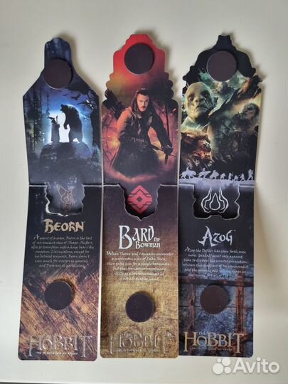 Магнитные закладки для книг Хоббит