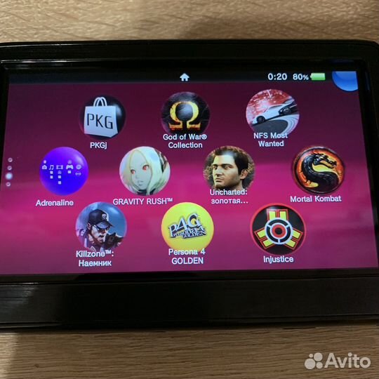 Ps Vita slim 32гб прошитая (Sony Ps vita 2000)