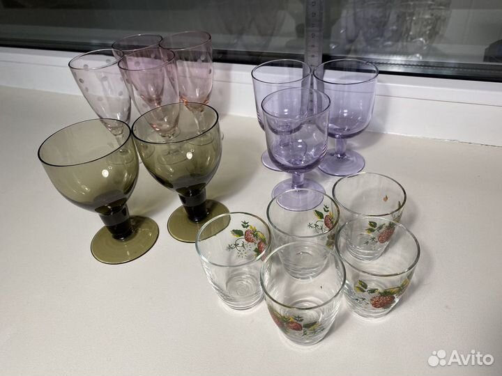 Рюмки и стаканы