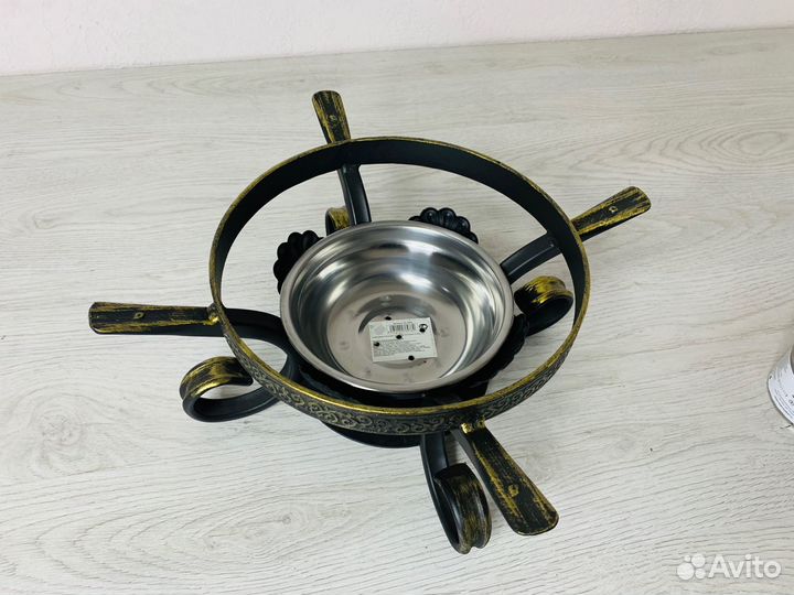 Пс050g Подставка под садж 4 ножки с миской