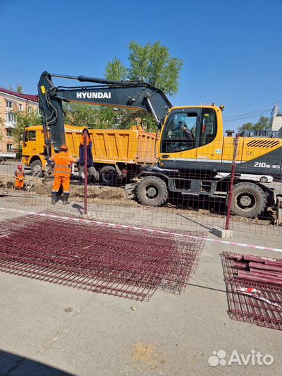 Услуги / Аренда Экскаватор погрузчик, трактора