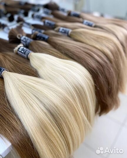 Детские, натуральные, славянские волосы