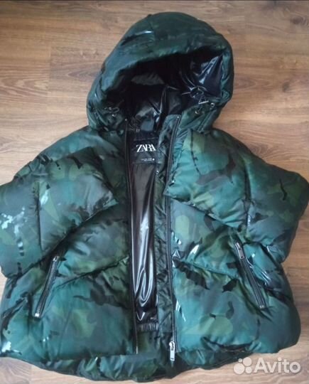 Пуховик куртка Zara L