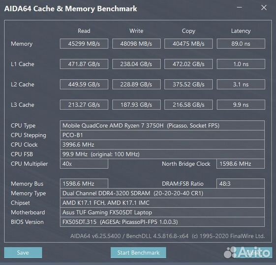 Asus TUF Gaming fx505dt-AL025 SE