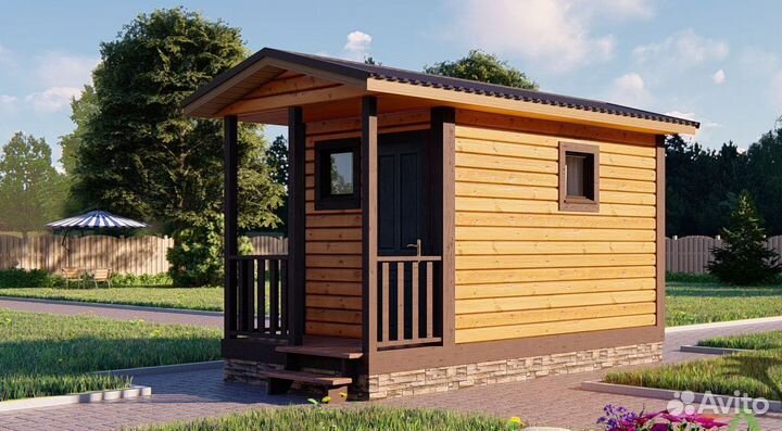 Болохово. Мобильные маленькие небольшие бани