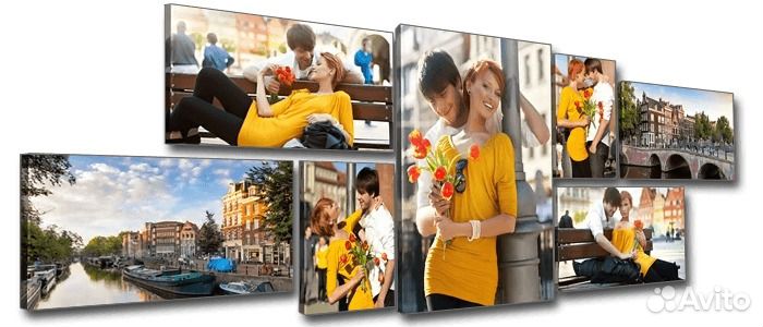 Печать фото на холсте