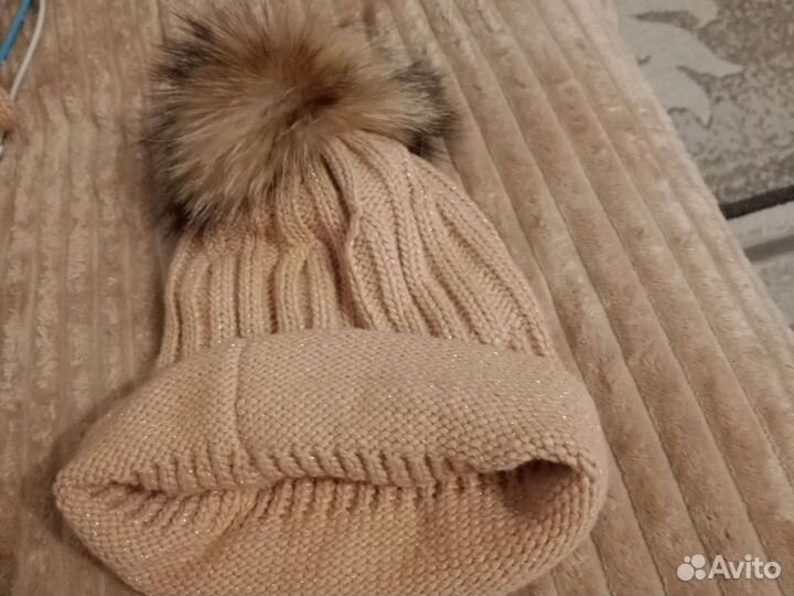 Шапка зимняя женская