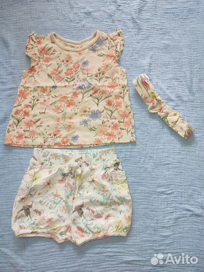 Пакет вещей на девочку 56