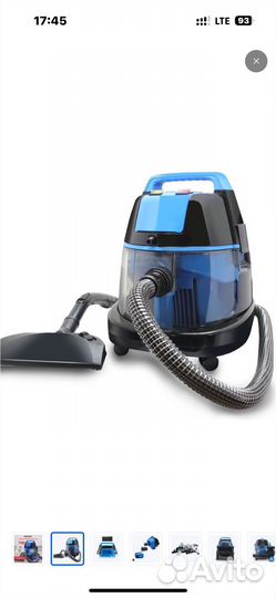 Моющий пылесос ginzzu