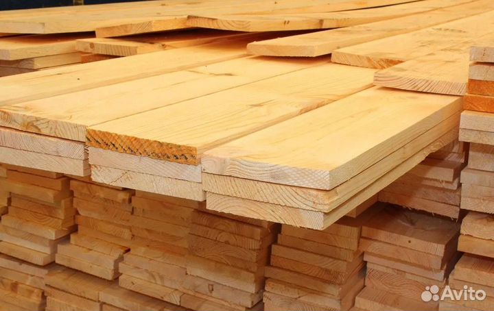 Обрезная доска 2 сорт поставка