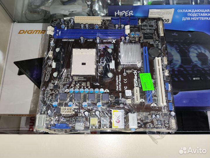 Мат. плата FM1 AsRock A55M-HVS