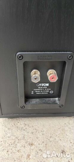 Напольная акустика Canton GLE 470 black