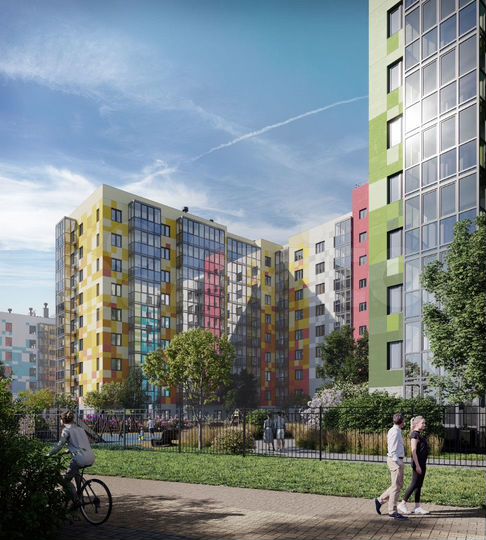2-к. квартира, 48,4 м², 1/9 эт.
