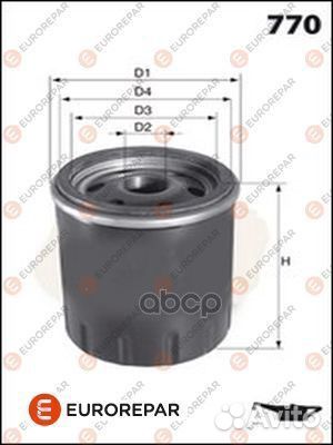 Фильтр масляный E149180 eurorepar