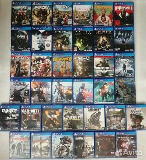 Игры PS4 PS3 Диски PS5 / Диски PS3 PS4 Игры PS5