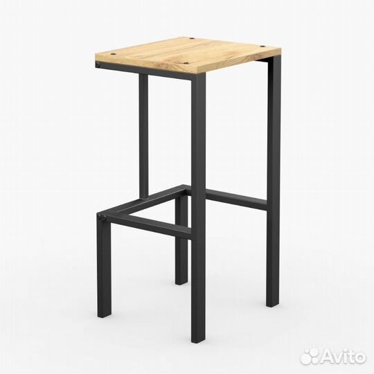 Стул дуб в стиле лофт