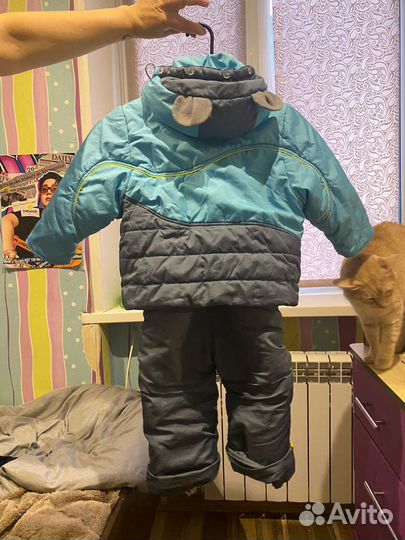 Зимний костюм для мальчика 74 86
