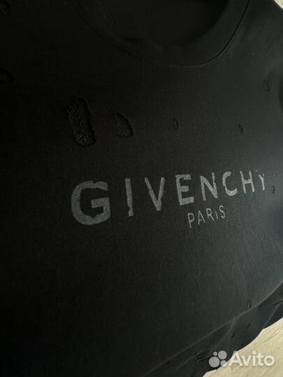 Футболка givenchy черная