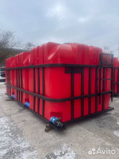 Пластиковые емкости баки под воду кас