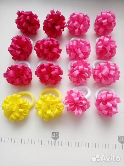 Резинки для волос ручной работы