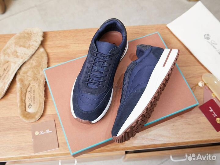 Кроссовки мужские Loro Piana + зимняя стелька