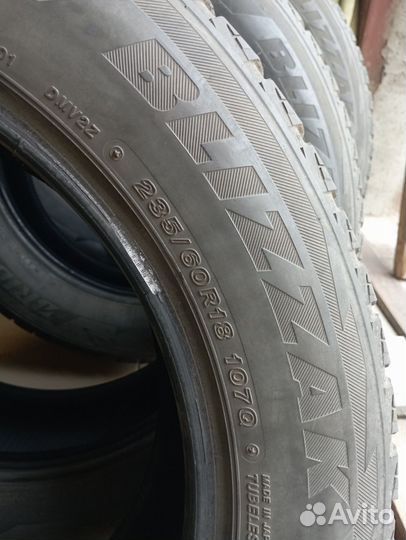 Bridgestone Blizzak DM-V2 235/60 R18 107Q