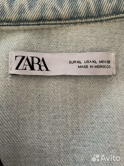 Джинсовая куртка ZarA 52-54р