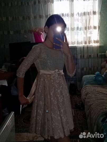 Платье для девочки 12-14