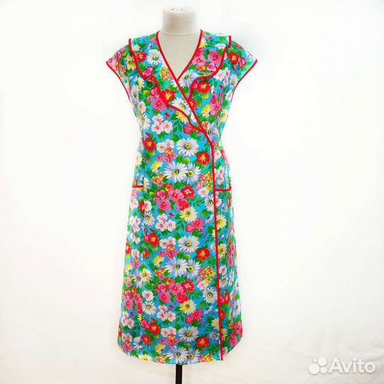 Женский халат новый на запах 64-70