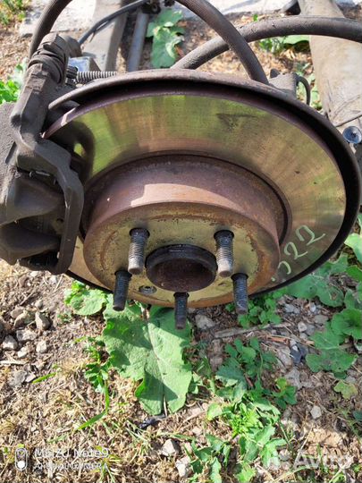 Opel Astra J, задняя балка