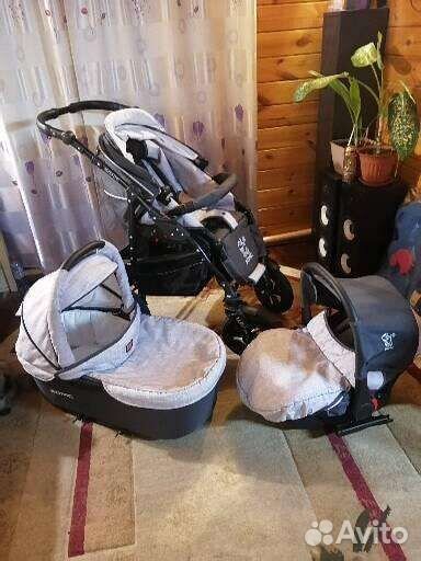 Коляска sonic verdi 3 в 1