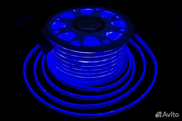 Гибкий неон 2-жилы, двухсторонний