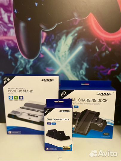 Зарядная станция ps4/ps5 подставка