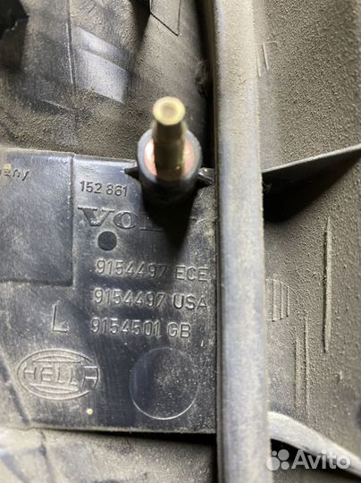 Задние фонари вольво