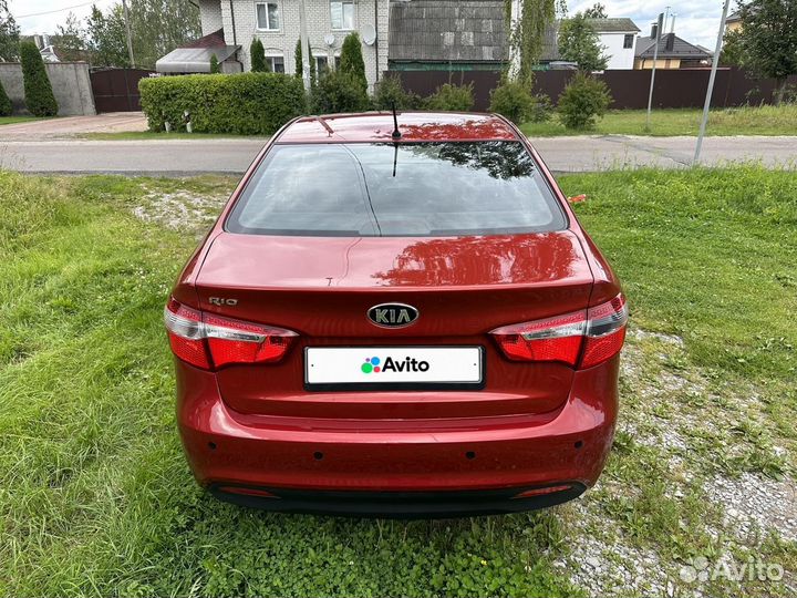 Kia Rio 1.6 AT, 2013, 129 341 км