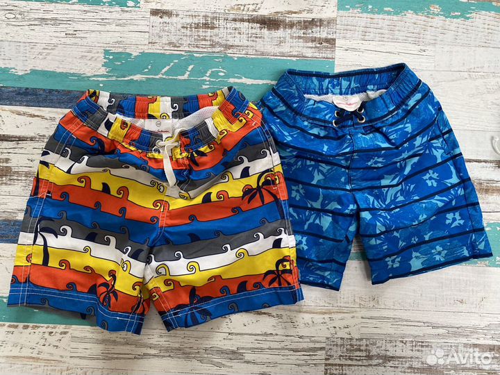 Плавки, шорты и футболка для плавания, очки и пана