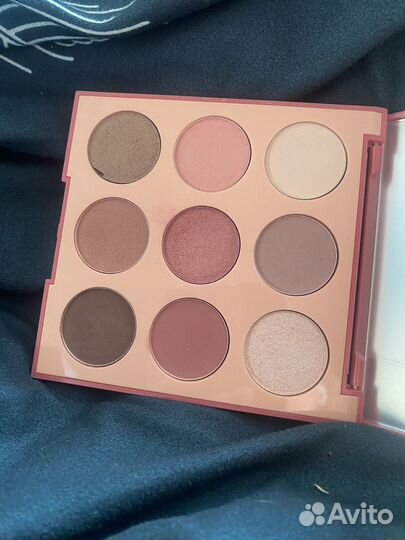 Палетка теней morphe 9v vintage rose