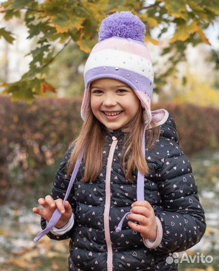 Шапка детская зимняя 50 52