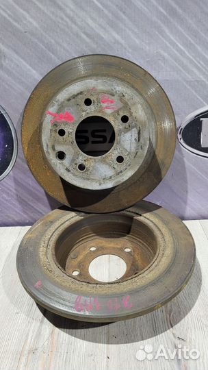 Тормозной диск задний Nissan qashqai J10 Лев, Прав