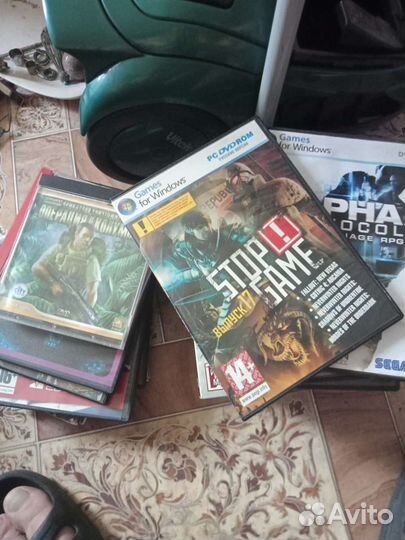 Компьютерные игры диски бу есть новое поступление
