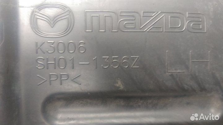 Дефлектор радиатора левый Nissan Juke HR16DE 2013