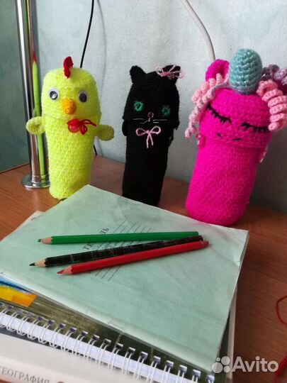 Пенал новый вязаный