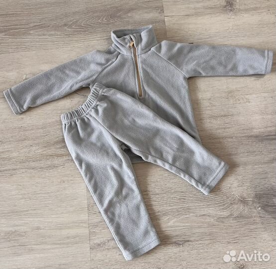 Флисовый костюм zipkidz