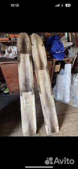 Лыжи охотничьи с камусом